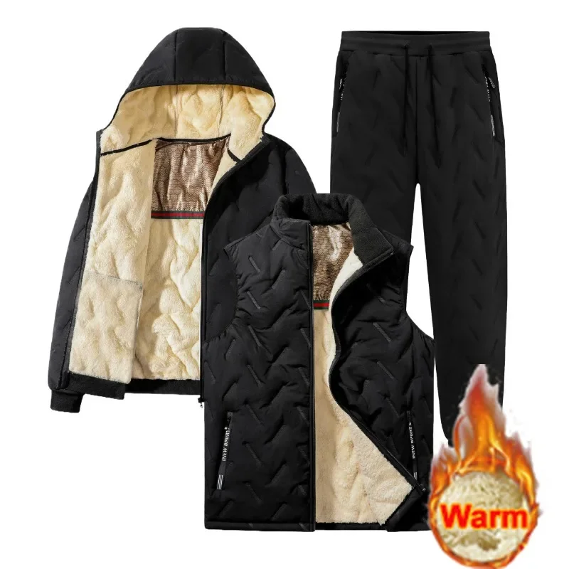 Lamb Fleece Casual Tie Waist Sports Pants