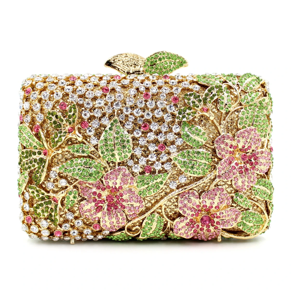 

2023 Diamond Colorful Rhinestone Clutch Bag for Party Wedding Crystal Evening Bags Handbag Bridal Clutch Purse Lady Crystal Bag