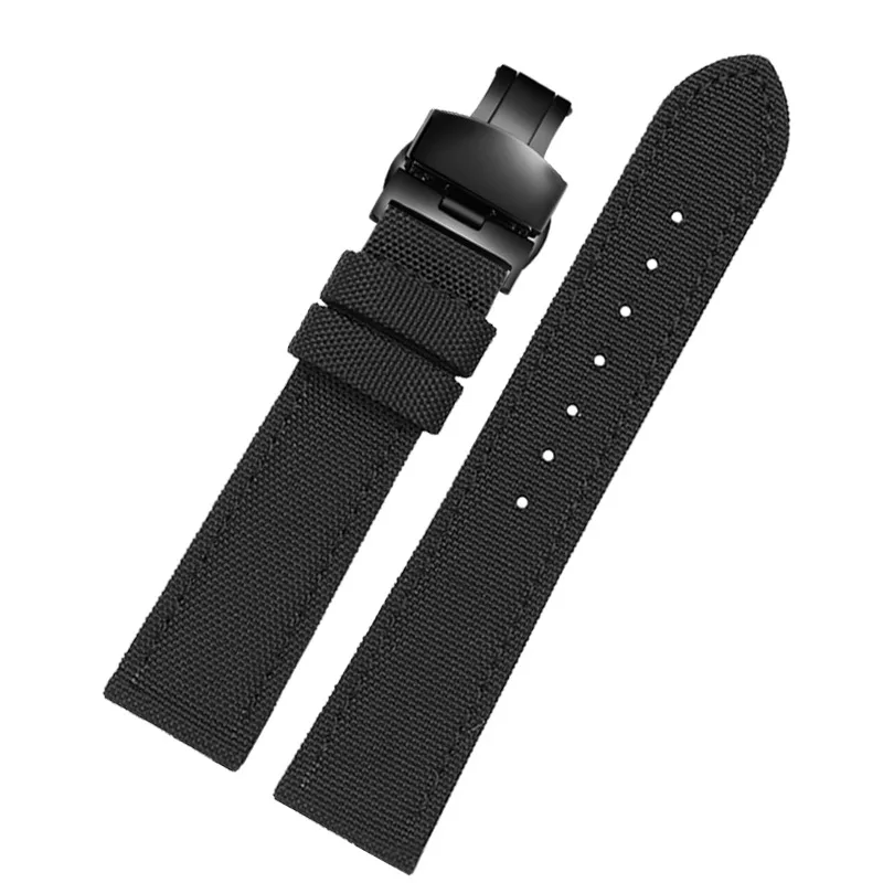 Versatile Nylon Leather Waterproof Canvas Wristband