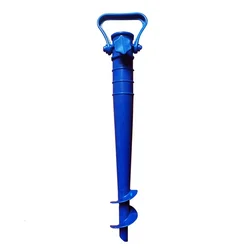 Parapluie de plage à Base réglable, bouchon de sol en plastique, parasol de jardin, outil de fixation, ancre de sable, terrasse, extérieur 