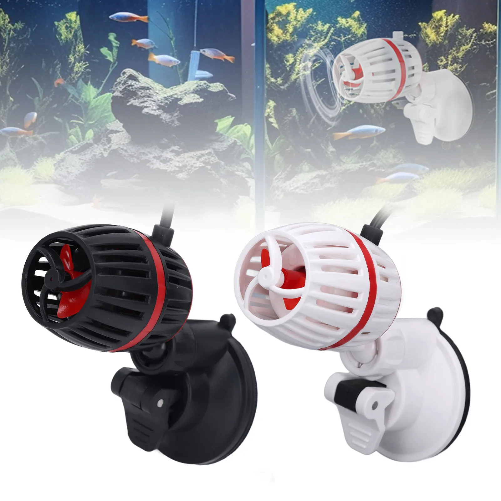 Aquarium Circulation Pump Aquarium Maker Pump Create Water Movement 4 Gears Variable Frequency Fish Circulation aquarium air pump