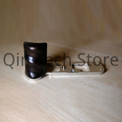 Digital Camera Wooden L Type Bracket Tripod Ball Head Quick Release Plate Base Grip Handle For Fujifilm X100V X100T X100F X100 S