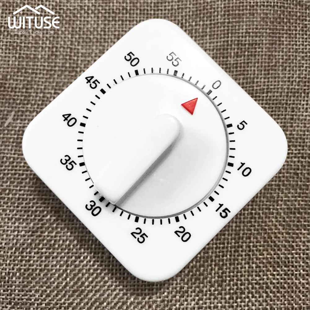 1pc Square-shaped Kitchen Scale And Timer, Ideal For Home Cooking