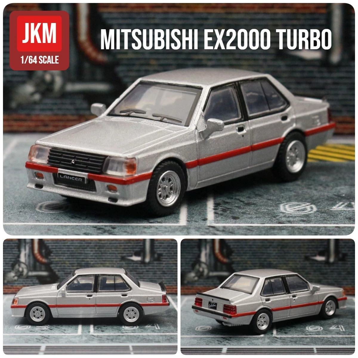ミニカー MITSUBISHI LANCER EVOLUTION VIII 1/64 1/64 Mitsubishi Lancer Evolution EVO Miniaturowy samochód