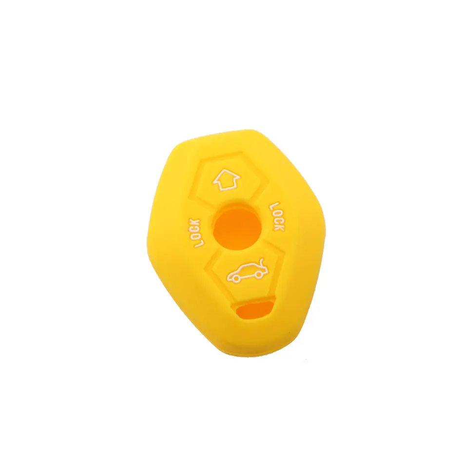 Silicon Car Fob Case Holder Shell Protector Key Cover Fit for BMW X3 X5 Z3 Z4 3 5 7 Series E38 E39 E46 E83 M5 325i 2 Button Key key case key case cover car key shell remote control case cover