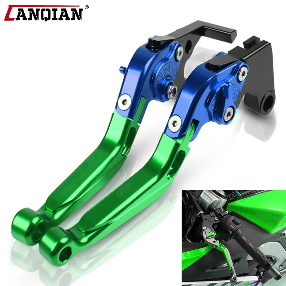 

For Kawasaki Z650 2016 2017 2018 2019 2020 Motorcycle CNC Extendable Foldable Brake Clutch Levers Adjustable Brake Handle Z650