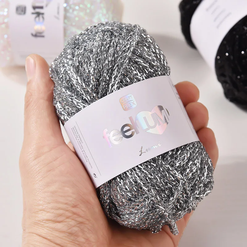 Gold Silver Wire Rope for Hand Knitting Crochet
