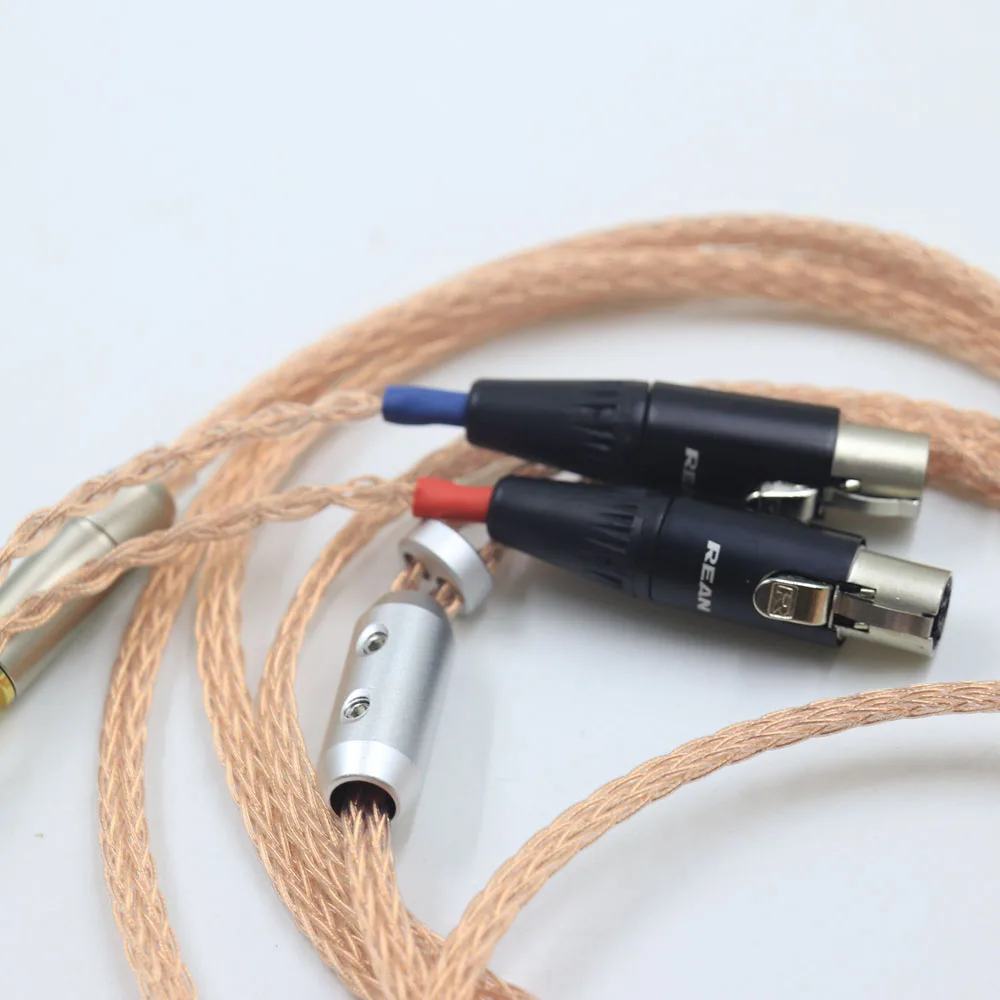 HIFI Pcocc ܰ  2.5 3.5 4.4mm XLR 뷱 ̾  ׷̵ ̺, Audeze LCD 3 LCD-2 LCD2 LCD-4