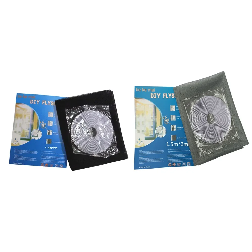 Indoor Insect Fly Screen Curtain Mesh Bug Mosquito Netting Door Window 2