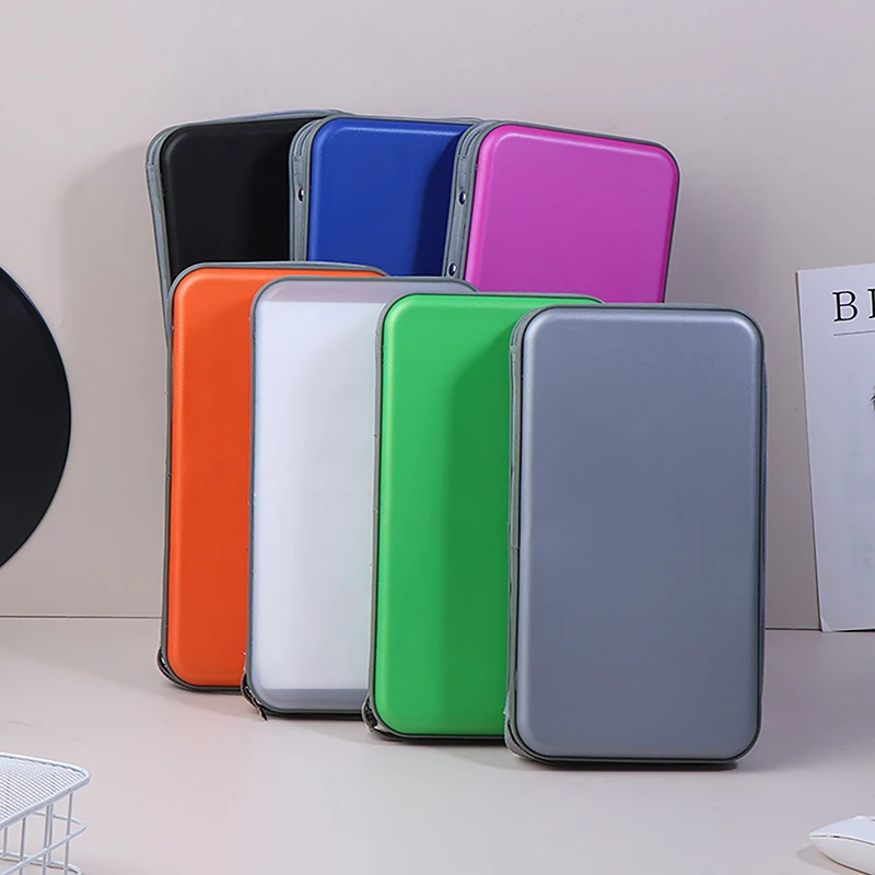 Large Capacity 80 Sheets CD DVD Carry Case Cover Disc Storage Holder CD Sleeve Wallet Album Hard Box Plastic Pack