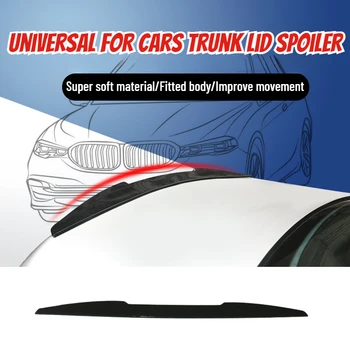 Spoiler per bagagliaio posteriore da 99 cm Aumenta la stabilità di guida Riduce la resistenza al vento Universale per le auto Spoiler per coperchio del bagagliaio Spoiler per bagagliaio Labbro