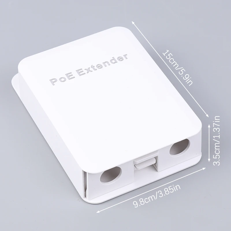 Уличный PoE ++ гигабитный удлинитель с 5 портами, 1 в 4 выхода, ретранслятор PoE с 1000 Мбит/с IEEE802.3af/at/bt, совместимый с IP65 водонепроницаемый