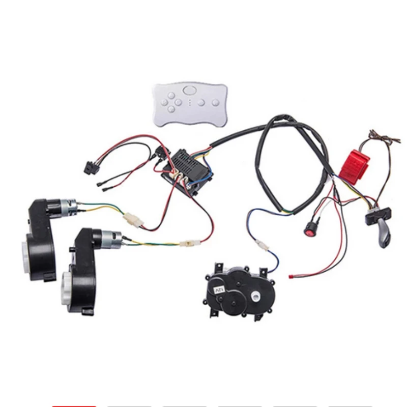 

electric car DIY accessories wires and gearbox Self-made car full set of parts for electric rideable car