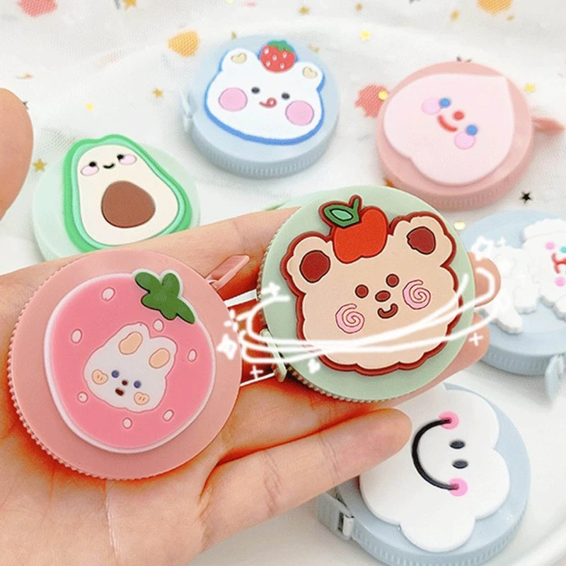 1.5M Body Tape Measure Retractable Measuring Tape Lock Pin Button Retract for Cloth Waist Measurement Medical Nursing 11 S36f251661a2e45adaa41269609f5d83eN