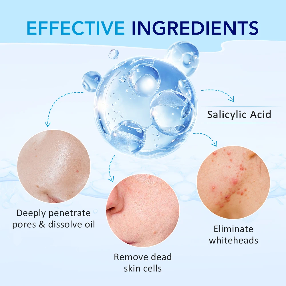 Invisible Hydrocolloid Acne Patches for Face and Body