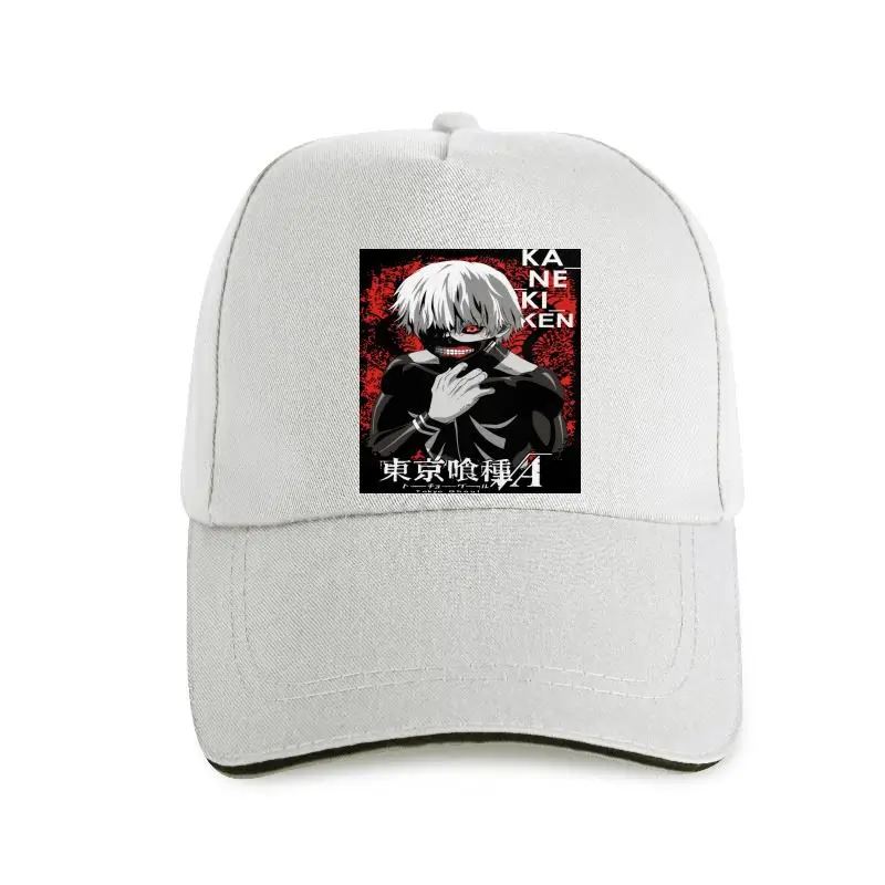 

new cap hat Classic Tokyo Ghoul Kaneki Ken Men Baseball Cap Japanese Anime And Manga Fitted Pure Cotton Harajuku T-s