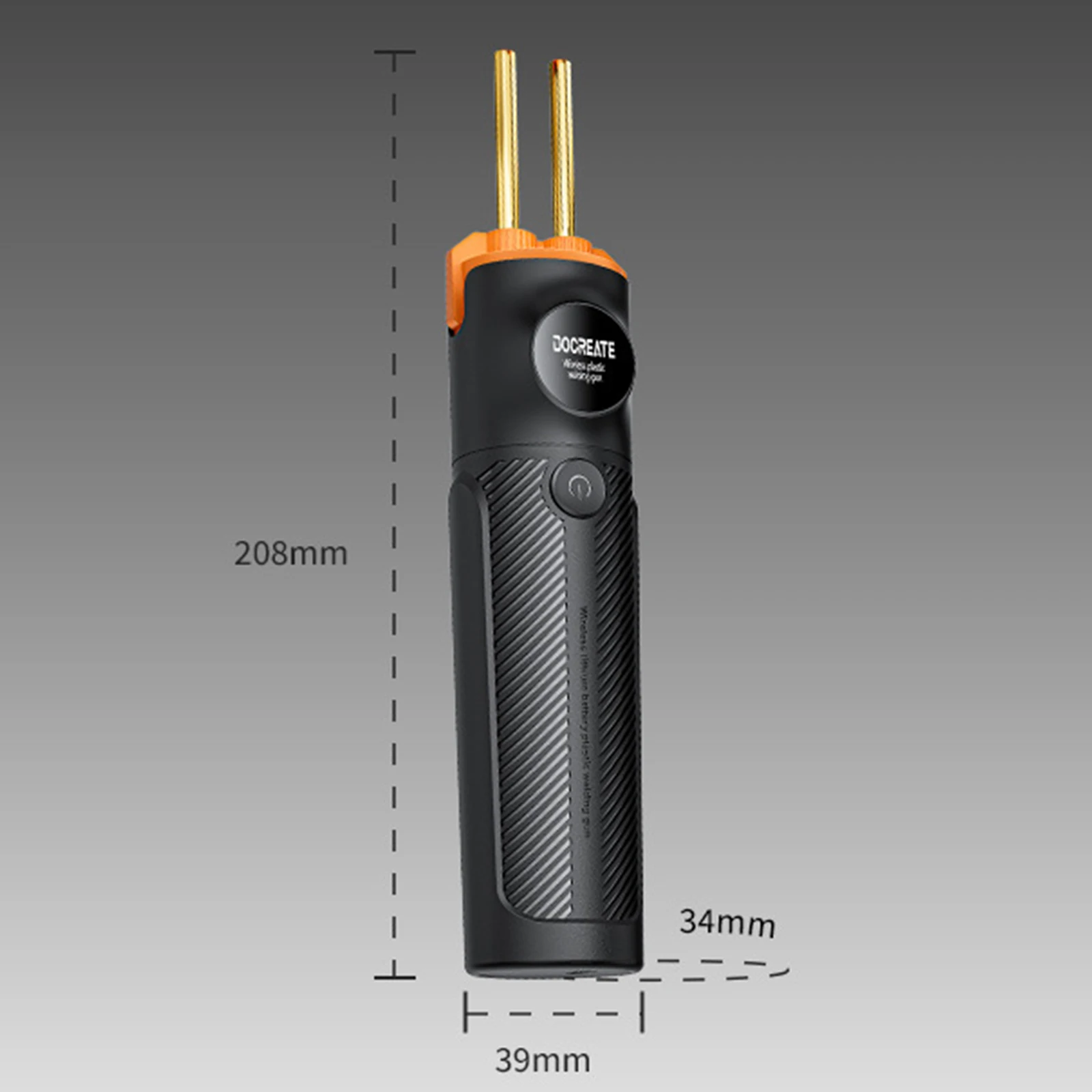 자동차 범퍼 수리 키트 USB-C 충전 휴대용 플라스틱 납땜 건 PVC 플라스틱 수리 도구 (자동차 오토바이 정비용)