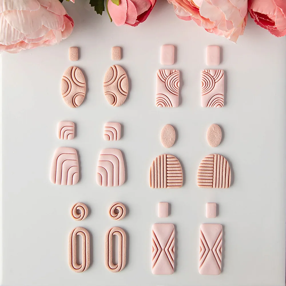 Polymer Clay Cutters Earrings Jewelry Pendant Pottery Tools