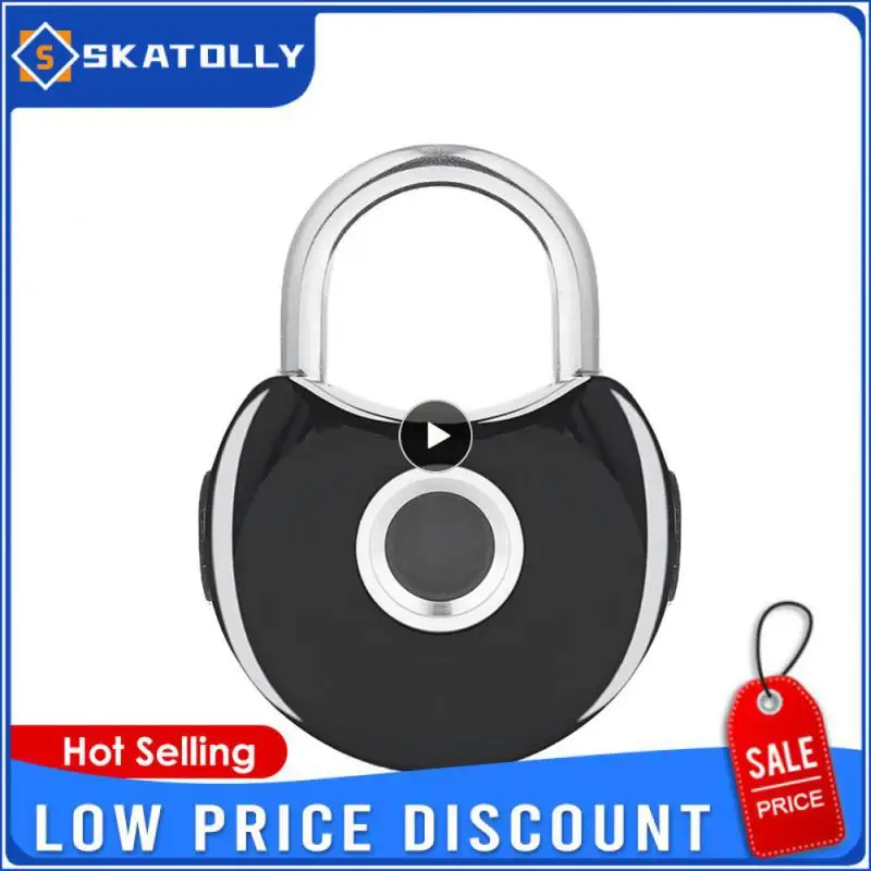 

Smart Home Waterproof Electronic Lock Wifi Padlock Security Protection Tuya Smart Padlock Fingerprint Lock Tuya Usb Rechargeable