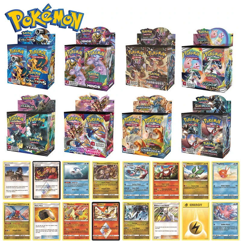 Pokemon Booster Pack Carte Da Collezione Matchmaking Casual Carte Da Gioco Da Tavolo Darkness Ablaze Boxed Pokemon Carte Da Collezione