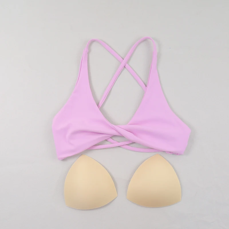 Sexy Slim Shoulder Straps Somfortable High Stretch Sports Underwear Gym...