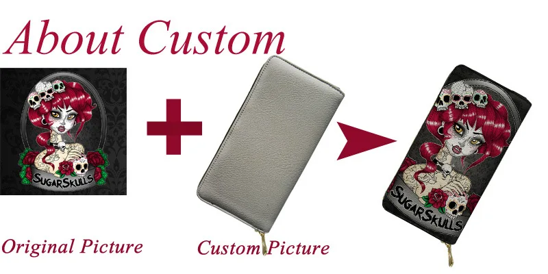 Custom PU Leather Zip-around Wallet 3 | Custom PU Leather Zip-around Wallet 3