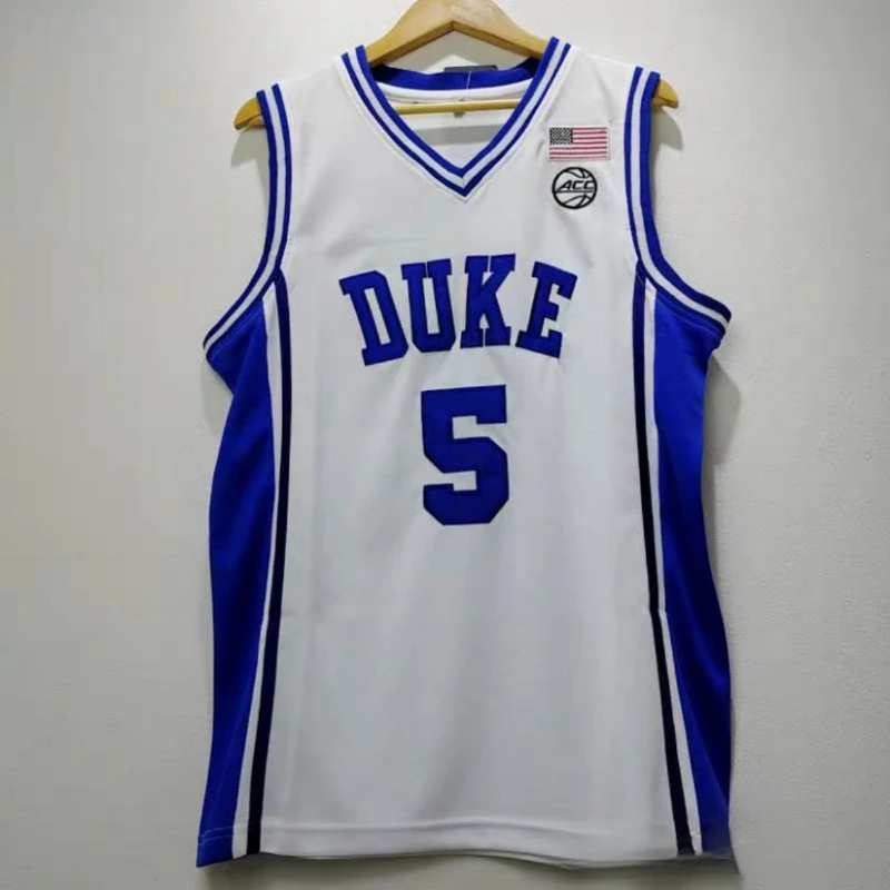

Basketball Jerseys Men Oversize 5 Banchero Duke University Embroidery Sewing Breathable Sports High Street Hip Hop Sportswear