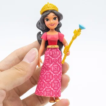 Disney Cartoon Anime Figure Princess Elena Avalor Dolls Toy Model Collection Ornaments Model Toys Girls Birthday Gifts