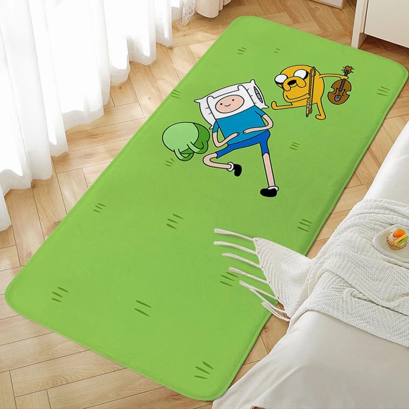 

Bath Mat A-Adventure Times Modern Home Decoration Kitchen Floor Mats Front Door Entrance Carpet Carpets for Living Room Rug