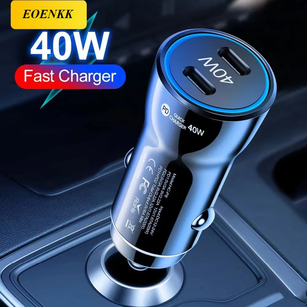 EOENKK-Carregador-de-Carro-Inteligente-Tipo-C-Carregamento-R-pido ...
