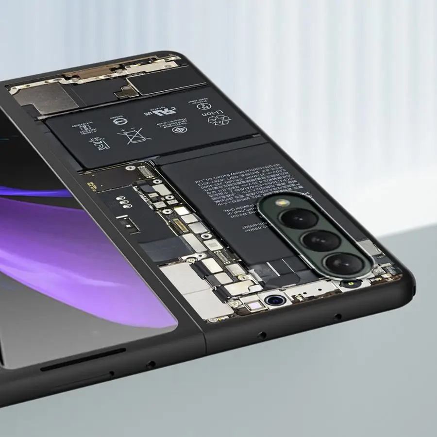 Creative Machine Design Back Phone Cover Case
