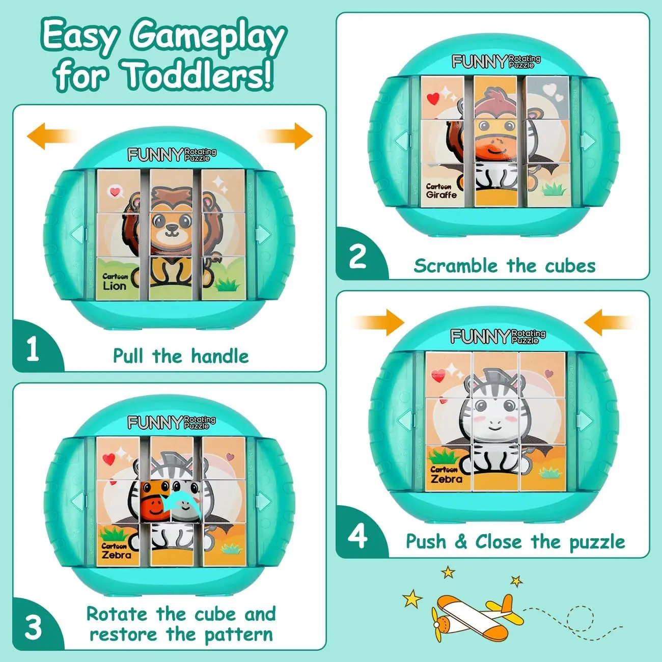 4-in-1 Rotating Puzzle 5