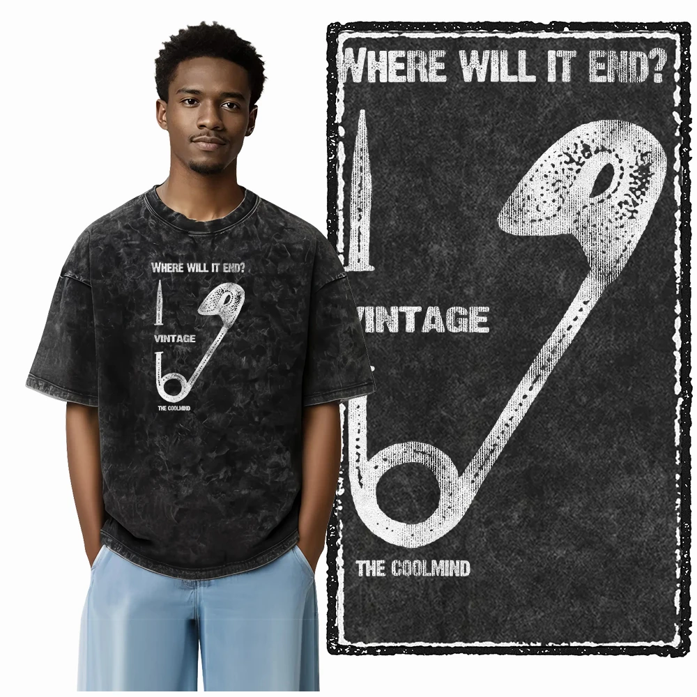 ZG2 STREETWEAR THEME Bedruckte Baumwolle Säuregewaschen Exklusive Grafik Unisex T-Shirt Coole Vintage Herren T-Shirts Große Größe T-Shirt für Männer – Detail 20