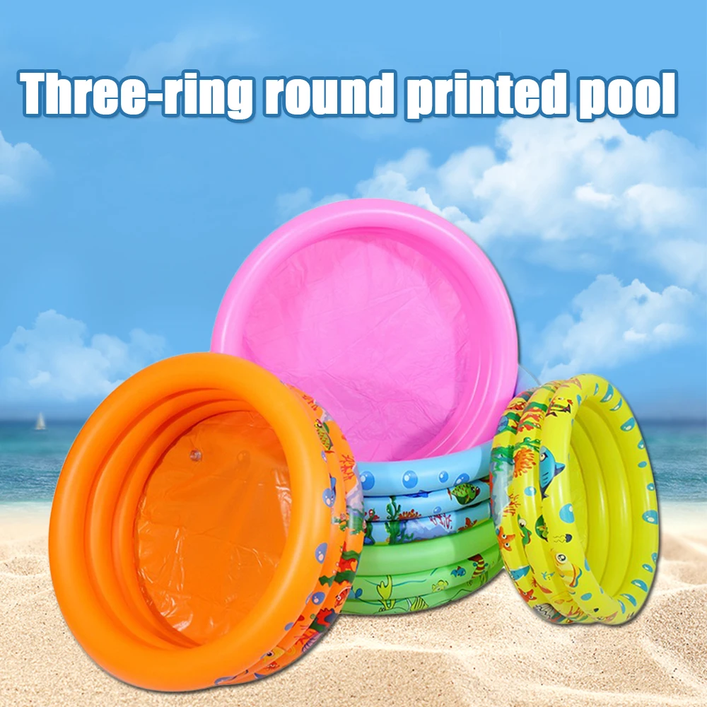 

1 шт., трехслойный надувной детский бассейн