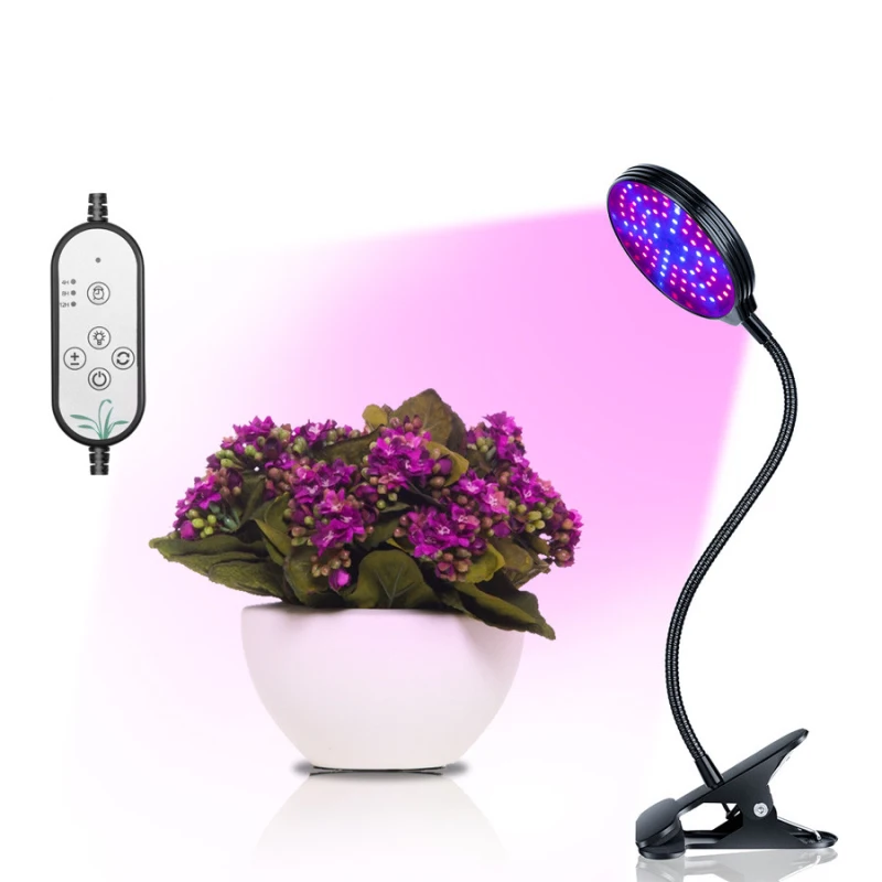 풀 스펙트럼 LED 성장 조명, USB 피토 램프, 식물 묘목 꽃 홈 텐트 성장 조명용 제어 피토램프