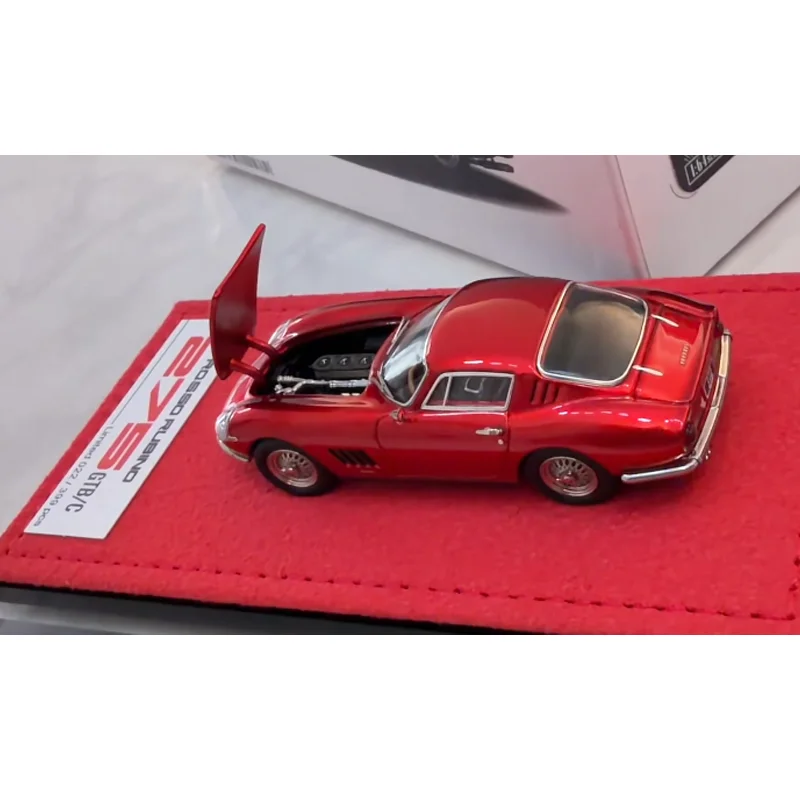 새로운 재고 있음 Gfcc 1:64 275 Gtb/C Gt 쇼 리미티션 시뮬레이션 합금 미니어처 다이캐스팅 자동차 모델 맞춤형 장난감 선물 컬렉션