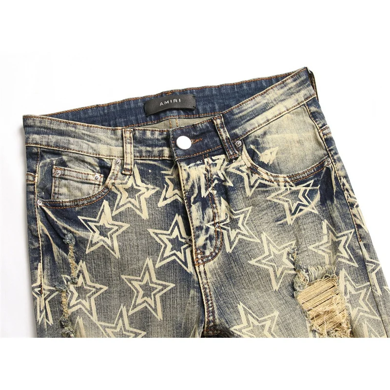 Рисунок 4 - Американские ретро-джинсы с принтом