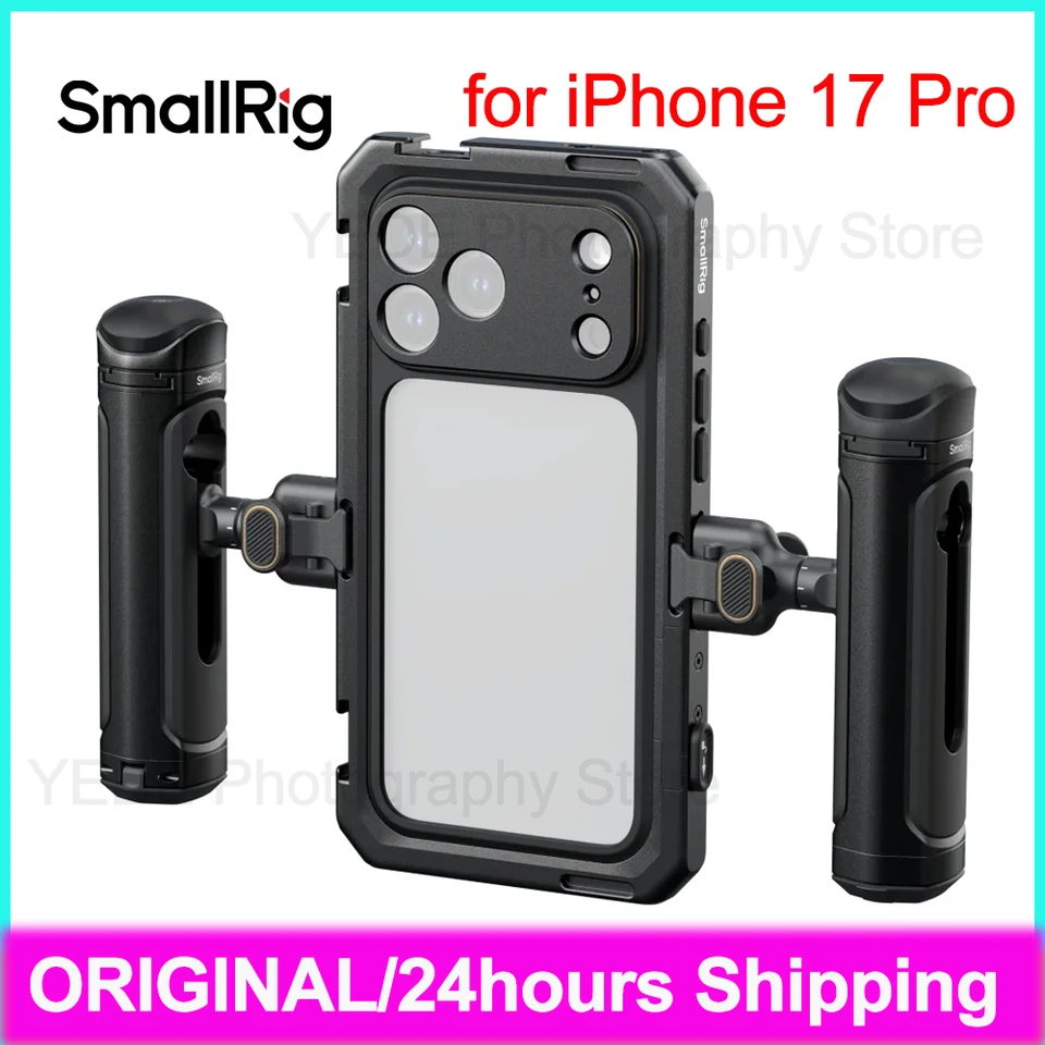 smallrig 5541 iPhone 17 Pro Max用 ケージ Amazon.com: SMALLRIG Mobile Video Cage for iPhone 17 Pro Max, Case