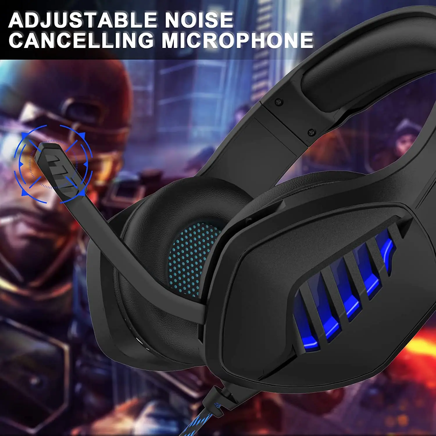 targeal Cascos Gaming Auriculares Gaming con Microfono, Sonido