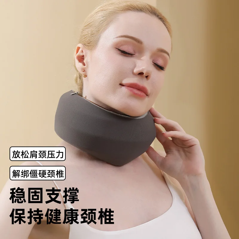 

Шейный Растяжитель шейного отдела позвоночника, медицинские устройства, подушка для шеи, дорожная Шейная Подушка, прочная U-образная дорожная подушка для самолета