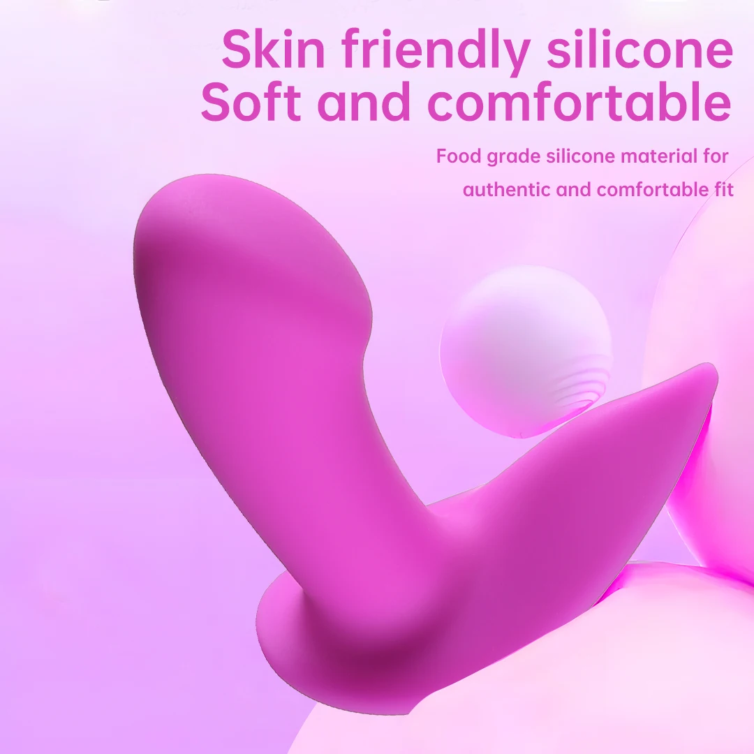 Vibromasseur gode portable pour femme, stimulateur de clitoris, télécommande, point G, masturbateur féminin, jouet sexuel pour adulte_voghion.com