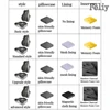 Memory Foam Office Chair Cushion Car Seat Support Waist Pillow Massage Lumbar Orthopedic Pillow Buttock Coccyx Cushion Back Pads 2