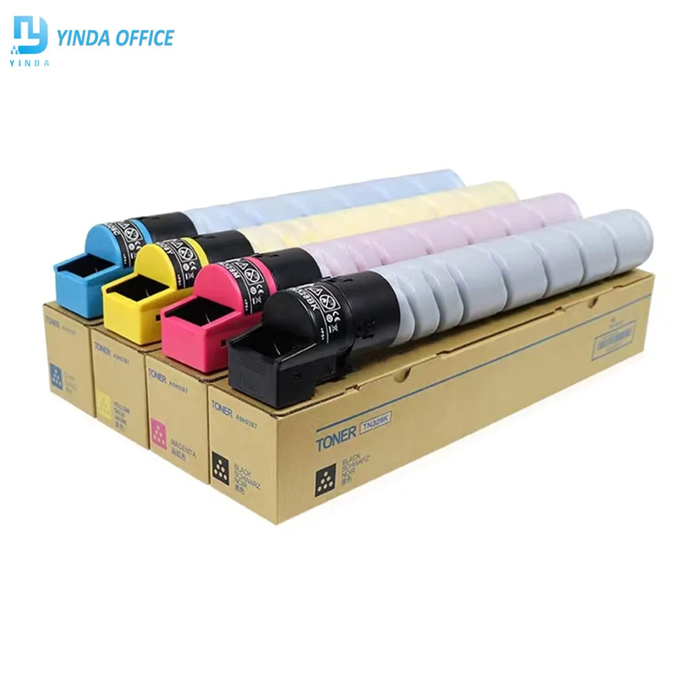 

Тонер-картридж TN328K C M Y, совместимый с Konica Minolta Bizhub C250i C300i C360i TN328, тонер-картридж для цветного копировального аппарата