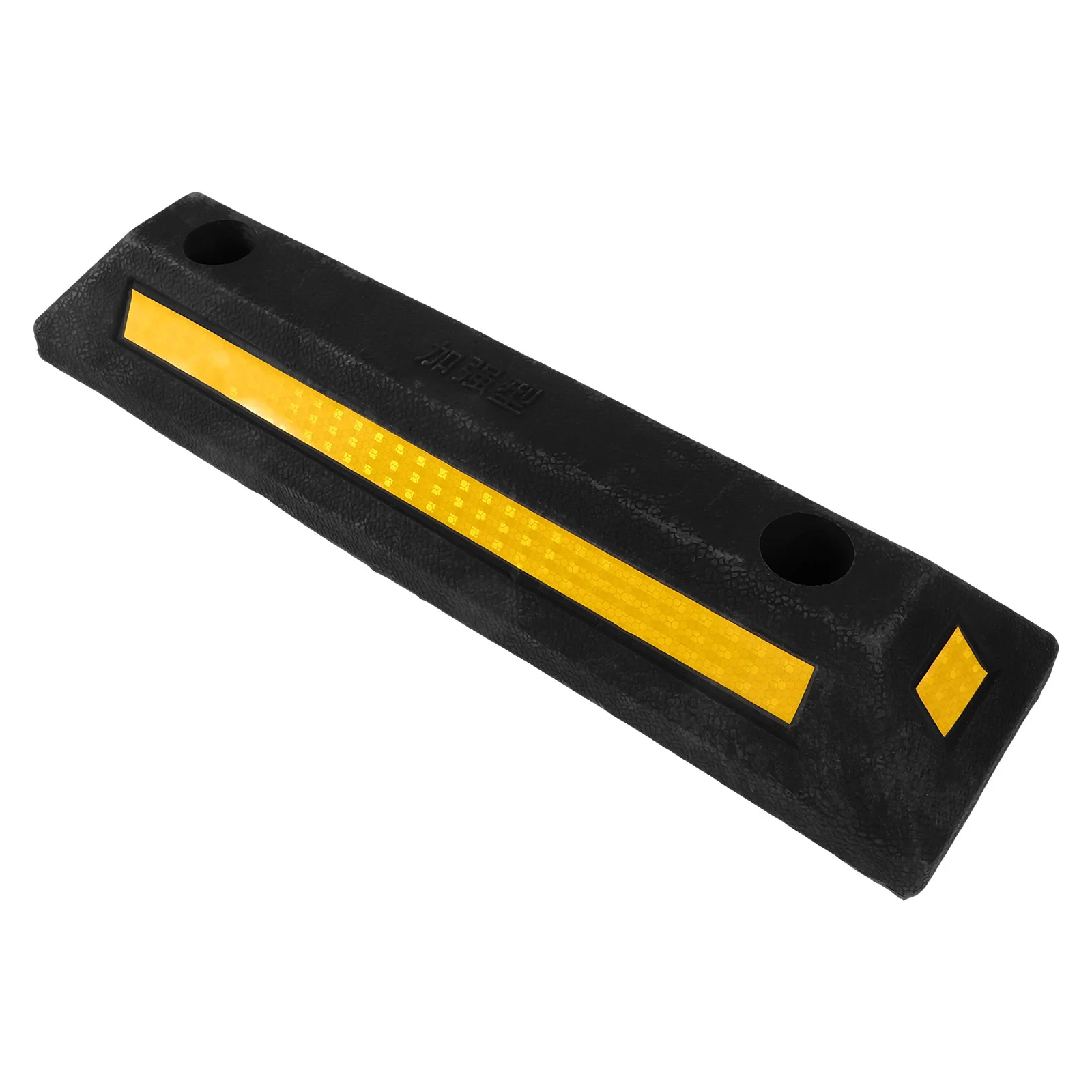 Rubber Stopper Garage Car Indicator Parking Block Tire Stops for Floor Wheel Limiter Guide Curb rubber parking stopper