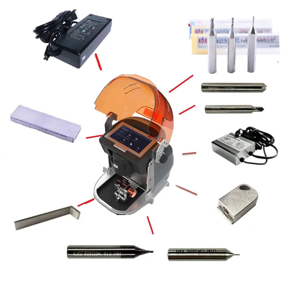 

Alpha Pro & Alpha Power Adapter Dimple Cutting T Lock Non Conductive Key Milling Cutter Stopper Locksmiths Tool