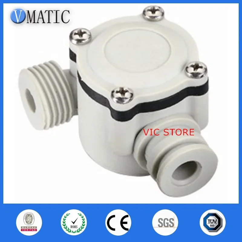 Sensor Switch Low Rate Range 1/2'' Electronic Liquid Plastic Water Flow Meter VCA368