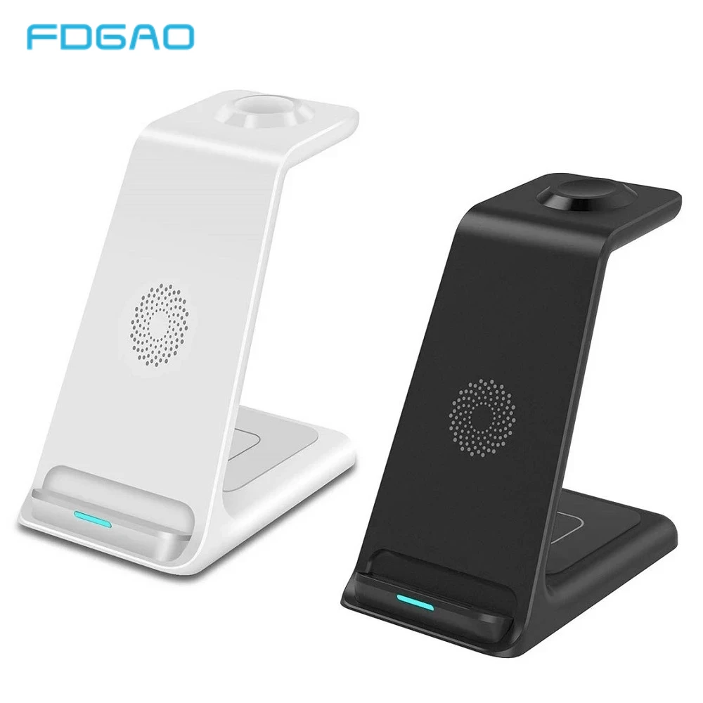 

Беспроводное зарядное устройство 3 в 1, 15 Вт, подставка для Apple Watch 8 AirPods Pro iPhone 14 13 12 11 XS XR X 8, Индукционная быстрая зарядная станция