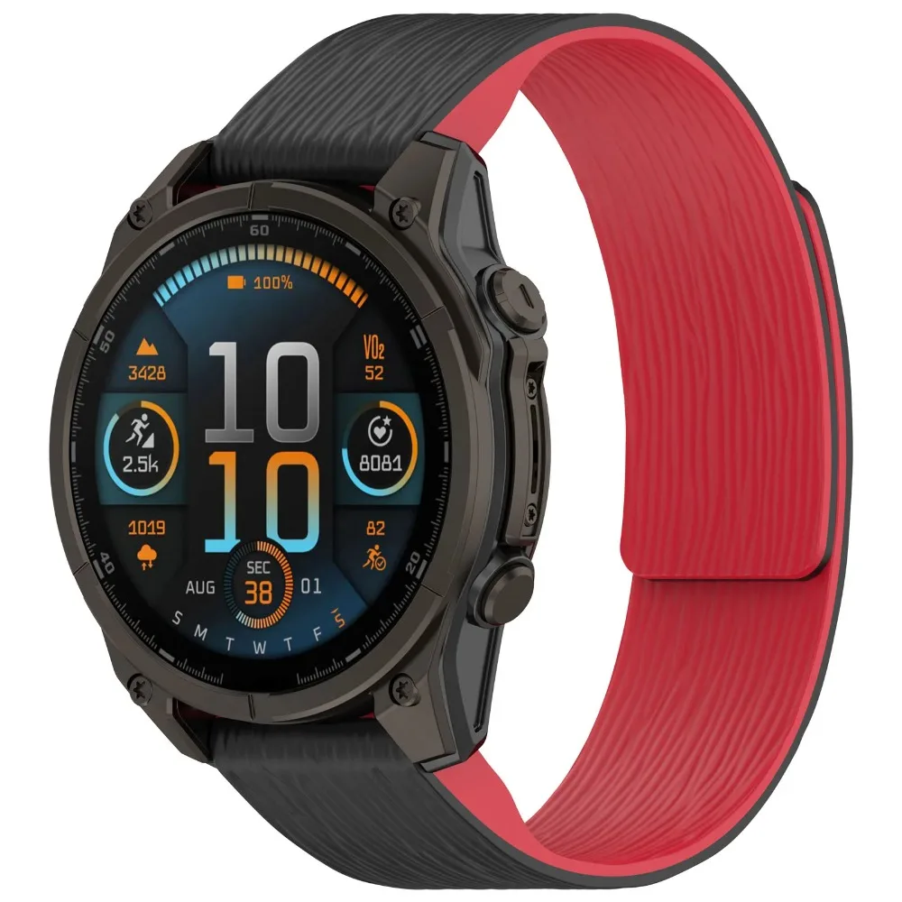 Premium Quick Fit Silicone Strap - Versatile 20/22/26mm Adjustable Wristband