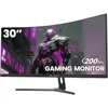 30" Curved Gaming Monitor, 144Hz/200Hz Ultrawide Computer Monitor, WFHD(2560 * 1080P) VA Screen,21:9,1500R,99% sRGB 1
