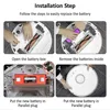 14.4V Robotic Vacuum Cleaner Replacement Battery BRR-2P4S-5200S For Xiaomi Roborock S55 S60 S65 S50 S51 S5 1S 1ST MAX S6 Parts 5